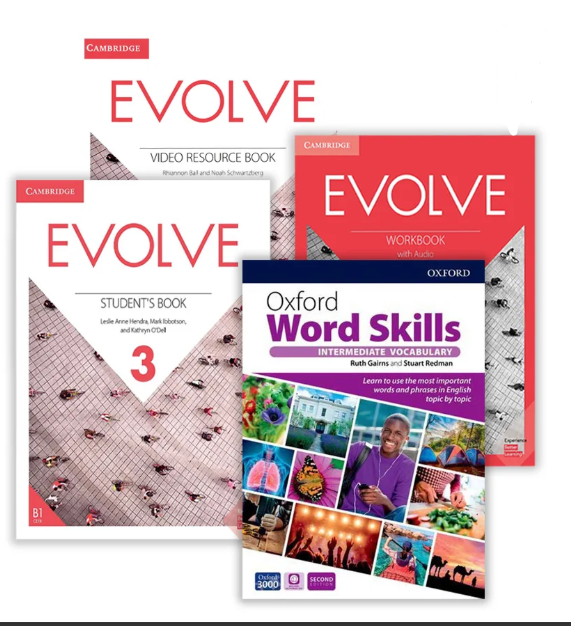 مجموعه کامل کتاب Evolve 3
