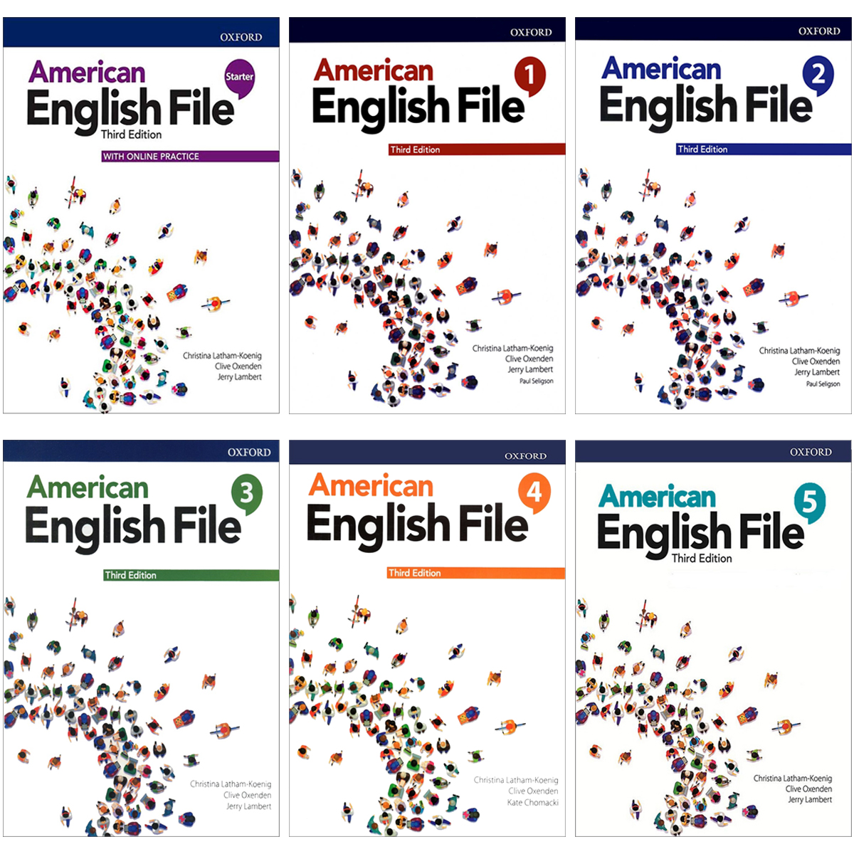 مجموعه کتاب های American English File ویرایش3
