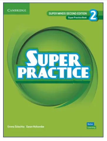 کتاب Super Practice 2 2nd (زیر مجموعه کتاب های Super Minds)