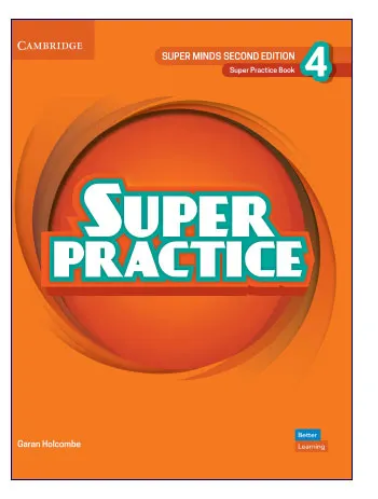 کتاب Super Practice 4 2nd (زیر مجموعه کتاب های Super Minds)
